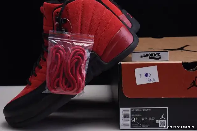 Rep Husky Reverse Air CT8013-602 Jordan 12 Game Flu Retro 0526